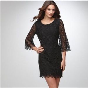 Alfani Black Lace Mini Dress - 10